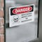 Signmission Rifle Range Impact Area No Trespassing Danger Sign, Vinyl Decal, 14in W x 10in L, 2PK OS-2PACK-DS-D-1014-L-1695 - alternate 4